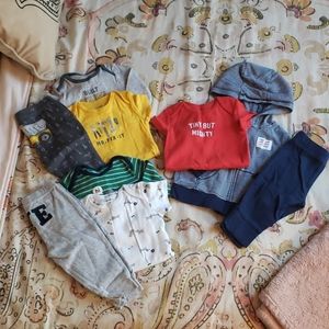 Carters Baby Boy Matching Set Bundle